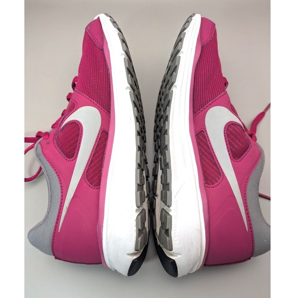 Nike‎ Lunarfly+ Women's Running Sneakers 554676-620 Bright Pink Size 8 - Picture 5 of 10